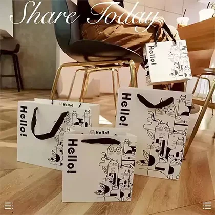 Custom logotip sovg'a sumkalar